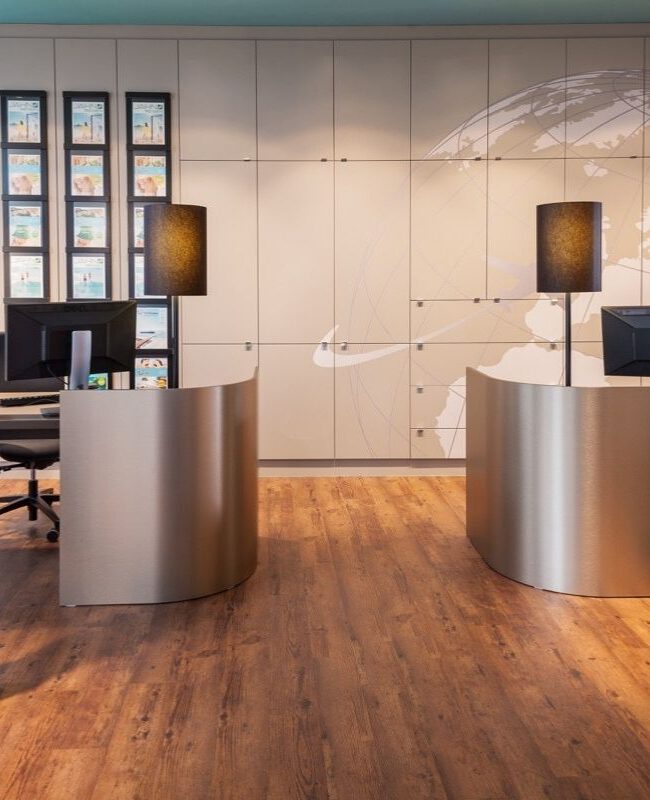 5 raum und inhalt innenarchitektur reisebüro merican q
