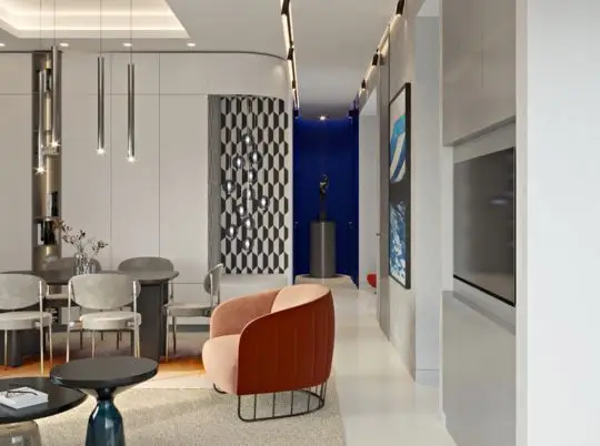 Projekt „Penthouse B Studie“ – Innenarchitektur von RAUM+INHALT